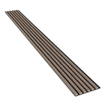 Pannelli Acustici in Legno Fonoassorbenti, rovere Sonoma, 30x275 cm (0,82 m²)