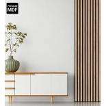 Pannelli Acustici in Legno Fonoassorbenti, rovere Sonoma, 30x275 cm (0,82 m²)