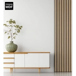 Pannelli Acustici in Legno Fonoassorbenti, rovere Sonoma, 30x275 cm (0,82 m²)