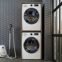 Colonne per lavatrice e asciugatrice ECO, rovere, 176x67x65 cm