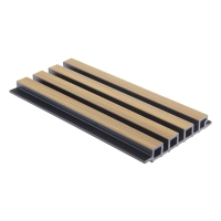 Pannello di facciata WPC, 219x2900 mm, bicolore, ROVERE CHIARO & NERO (0,63 m²)