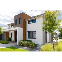 Rivestimento per facciate in rotolo, imitazione legno, winchester, 260 cm x 16 cm x 0,3 cm (0,41 m²)