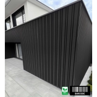 Pannello di facciata WPC BARCODE PREMIUM, 219x2900 mm, NERO (0,63 m²)