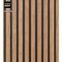 Pannello acustico in legno, OAK HALIFAX, 28x275 cm (0,77 m²)