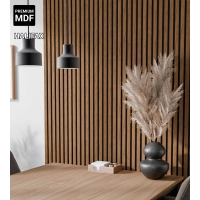 Pannello acustico in legno, OAK HALIFAX, 28x275 cm (0,77 m²)
