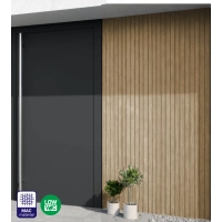 Rivestimento di facciata a lamelle, effetto legno, COLOR SABBIA, 260 x 18 x 0,3 cm (0,47 m²)