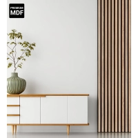 Pannelli Acustici in Legno Fonoassorbenti, rovere Sonoma, 30x275 cm (0,82 m²)