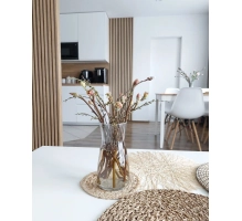 Listelli in legno per pareti divisorie (28x60 mm) (ROVERE SONOMA)