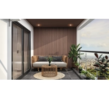 Pannello di facciata WPC PREMIUM, ROVERE ANTICO, 2900 mm (0,64 m²)