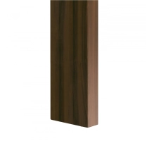 Lamelle decorative per parete divisoria (22x70 mm) (noce)