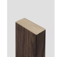 Lamelle decorative per parete divisoria (22x70 mm) (noce)