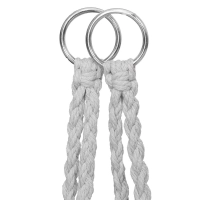 Dondolo da giardino SPR0045, grigio, fino a 150 kg