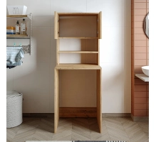 Mobile per lavatrice, rovere, MONICA, 65 x 181 x 60 cm