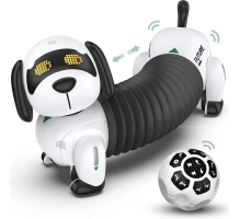 Cane robot DOGGY, giocattolo per bambini, bassotto, telecomando + seguito