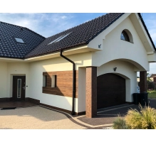 Pannello di facciata EPS200, effetto legno, ROVERE DORATO, 18x1,9x200 cm (0,36 m²)