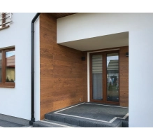 Pannello di facciata EPS200, effetto legno, ROVERE DORATO, 18x1,9x200 cm (0,36 m²)