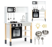 Cucina in legno per bambini XXL Ecotoys, 92x60x49cm