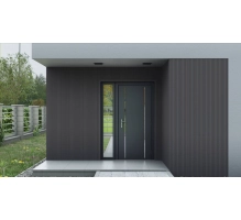 Leseni fasadni panel, polistiren, zlaten hrast, 18 cm x 1,9 cm x 200 cm [CLONE]