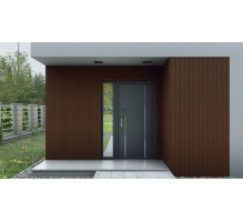Leseni fasadni panel, polistiren, zlaten hrast, 18 cm x 1,9 cm x 200 cm [CLONE]