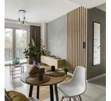 Pannelli Acustici in Legno Fonoassorbenti, rovere Sonoma, 30x275 cm (0,82 m²)
