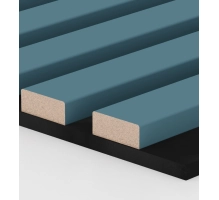 Pannello acustico in legno, GRIGIO SCANDINAVO, 28x275cm (0,77 m²)