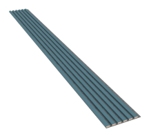 Pannello acustico in legno, GRIGIO SCANDINAVO, 28x275cm (0,77 m²)