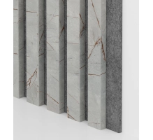 Pannello acustico in legno, MARMO, 28x275cm (0,77 m²)