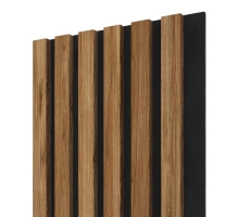 Pannelli Acustici in Legno Fonoassorbenti, corallo, 28x275cm (0.77 m²)