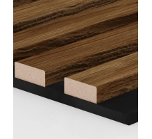 Pannelli Acustici in Legno Fonoassorbenti, corallo, 28x275cm (0.77 m²)