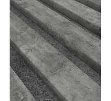 Pannello acustico in legno, CEMENTO/LOFT, 28x275cm (0,77 m²)