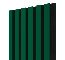 Pannelli Acustici in Legno Fonoassorbenti, verde, 28x275cm (0.77 m²)