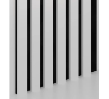Pannelli Acustici in Legno Fonoassorbenti, bianco opaco, 28x275cm (0.77 m²)