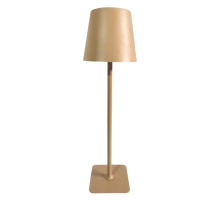 Lampada da tavolo per ristoranti, BEIGE, con batteria, ricaricabile, 3600 mAh