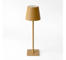 Lampada da tavolo per ristoranti, BEIGE, con batteria, ricaricabile, 3600 mAh