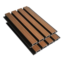 Pannello di facciata WPC TEAK/NERO, superficie SPAZZOLATA, 219x2900 mm, bicolore (0,63 m²)