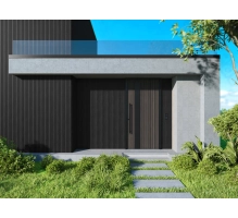 WPC wall cladding panel, board, WPC, 219x26x2900mm, sand (0.63 m2)