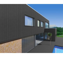 WPC wall cladding panel, board, WPC, 219x26x2900mm, sand (0.63 m2)