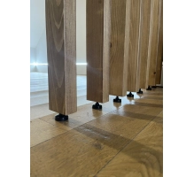 Set di gambe regolabili per listelli in legno (10 gambe + 20 tasselli per soffitto), montaggio autoportante senza foratura