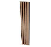 Pannello per facciata in WPC ACERO/NERO, 219x2900 mm, texture ondulata, half co-extrusion (0,63 m²)