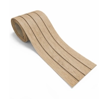 Rivestimento di facciata a lamelle, effetto legno, COLOR SABBIA, 260 x 18 x 0,3 cm (0,47 m²)