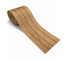 Rivestimento di facciata a lamelle, effetto legno, TOSCANA, 260 x 18 x 0,3 cm (0,47 m²)
