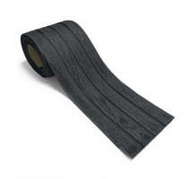 Rivestimento di facciata a lamelle, effetto legno, GRAFITE, 260 x 18 x 0,3 cm (0,47 m²)