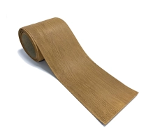 Rivestimento per facciate in rotolo, imitazione legno, rovere, 260 cm x 16 cm x 0,3 cm (0,41 m²)