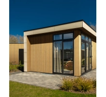 Rivestimento di facciata a lamelle, effetto legno, ROVERE NATURALE, 260 x 18 x 0,3 cm (0,47 m²)