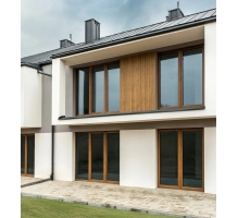 Rivestimento di facciata a lamelle, effetto legno, ROVERE NATURALE, 260 x 18 x 0,3 cm (0,47 m²)