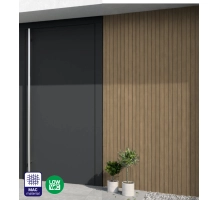 Rivestimento di facciata a lamelle, effetto legno, WESSER, 260 x 18 x 0,3 cm (0,47 m²)
