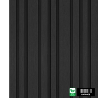 Pannello di facciata WPC BARCODE PREMIUM, 219x2900 mm, NERO (0,63 m²)