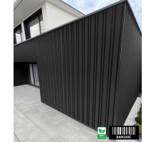 Pannello di facciata WPC BARCODE PREMIUM, 219x2900 mm, NERO (0,63 m²)