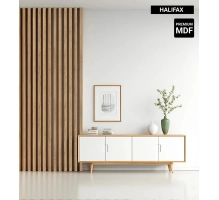 Listelli decorativi 3D, listelli in legno per pareti, soffitti o pareti divisorie (28x37 cm) (ROVERE CHIARO)