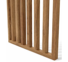 Listelli in legno per pareti divisorie (28x60 mm) (ROVERE CATANIA)